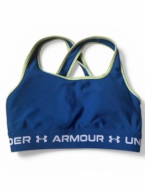 Under Armour Blue and Green Sports Bra
